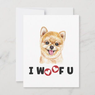 Pommern Pom Hund I Woof You