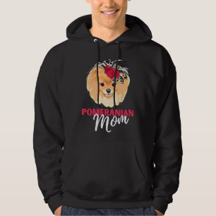 Pommern Puppy Kärlek Animal Lover Hoodie