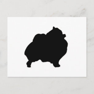 Pommern silhouette vykort