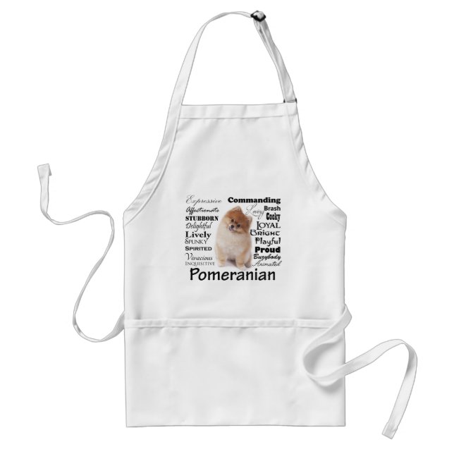 Pommern Traits Barbeque/Grooming Apron Förkläde (Framsidan)