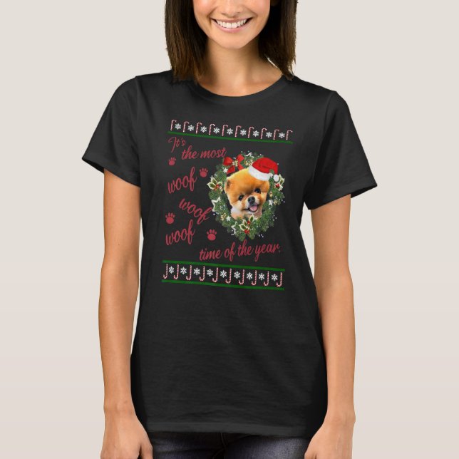 Pommern Tshirts - Pommern Hund - Pommern P (Framsida)