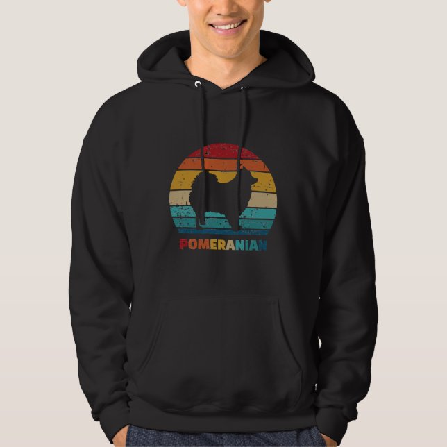 Pommern Vintage Hoodie (Framsida)