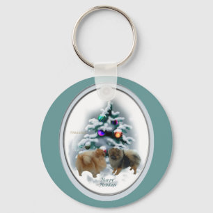 Pommernas julklappar nyckelring