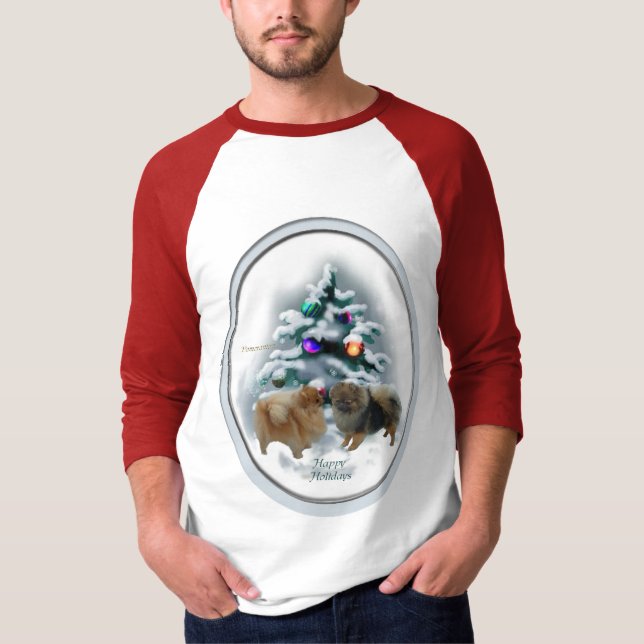 Pommernas julklappar t shirt (Framsida)