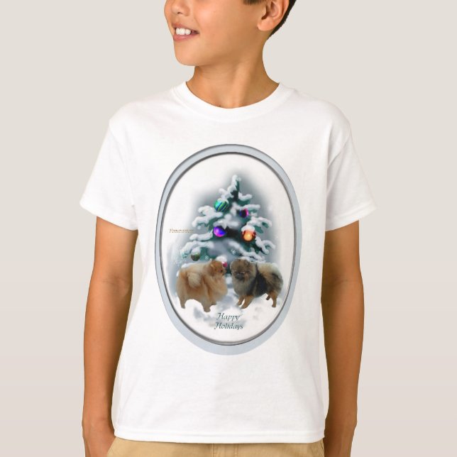 Pommernas julklappar t shirt (Framsida)