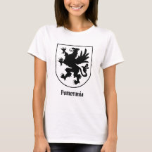 Pommerskt vapen svart och vitt heraldiskt