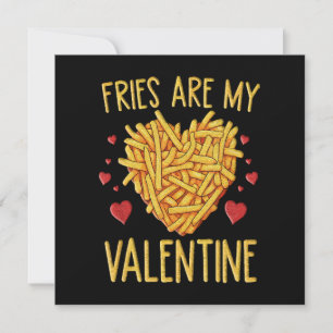 Pommes Frites Är Min Alla Hjärtans Dag