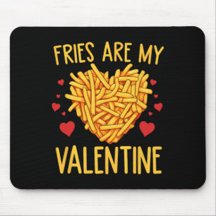 Pommes Frites Är Min Alla Hjärtans Dag Pommes Frit Musmatta