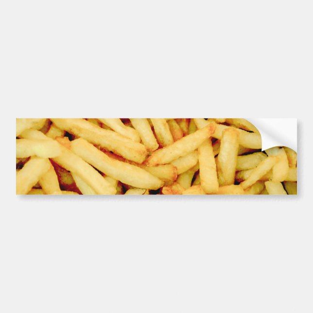 Pommes frites bildekal (Framsidan)