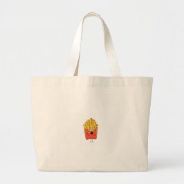 Pommes frites, chips, het chips-tema jumbo tygkasse