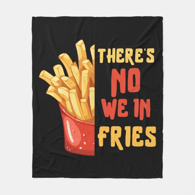 pommes frites fleecefilt (Framsidan)