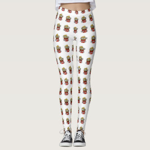 Pommes frites för grabbdesign leggings