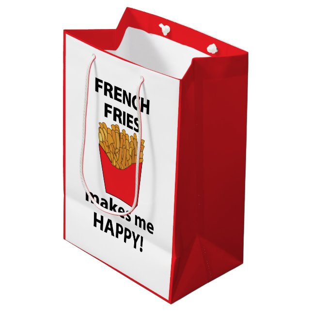 Pommes Frites Gör Mig Glad Pommes Frites (Framsidan Vinklad)