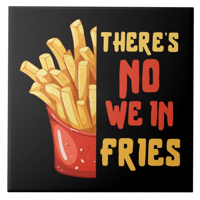 pommes frites kakelplatta (Framsidan)