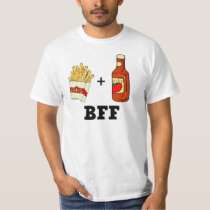 Pommes frites & Ketchup BFF T-shirt