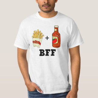 Pommes frites & Ketchup BFF T-shirt