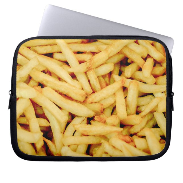 Pommes frites laptop sleeve (Framsidan)