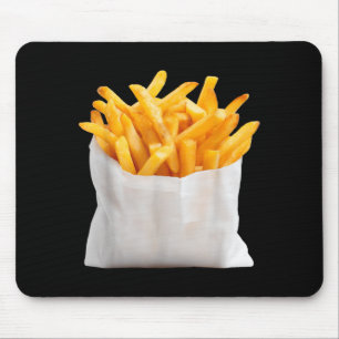Pommes Frites Stekar Roliga Halloween Mat Kostym Musmatta
