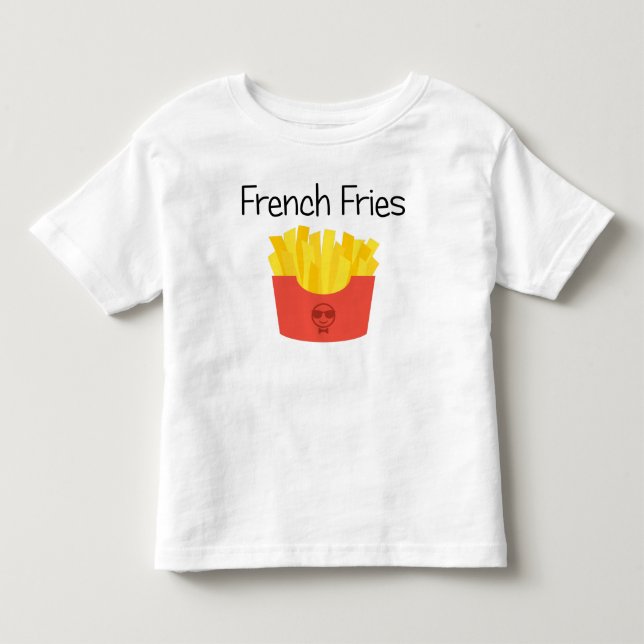 Pommes frites t shirt (Framsida)