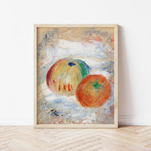 Pommes   Renoir Poster