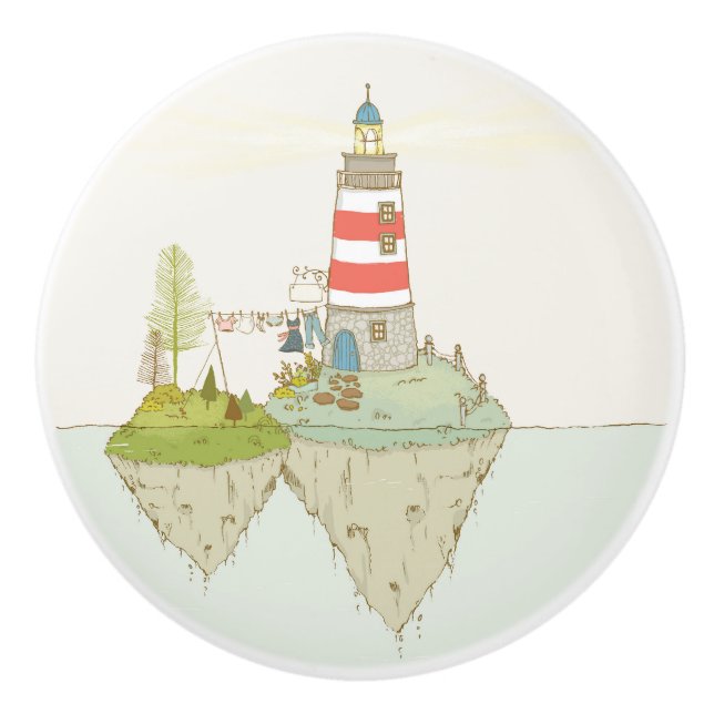 Pomo de cerámica de la colección Magical Nursery Knopp (Framsidan)