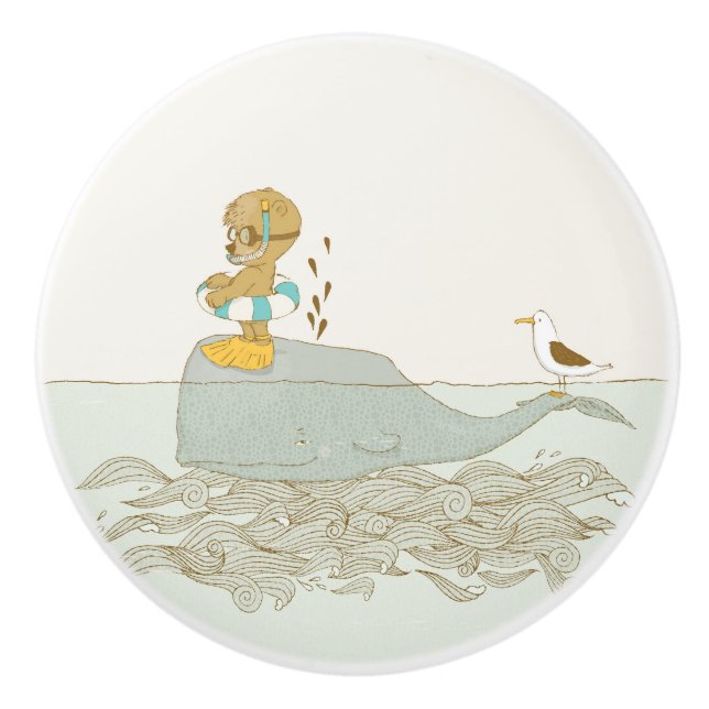 Pomo de cerámica de la colección Magical Nursery Knopp (Framsidan)