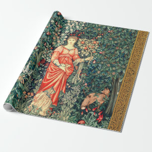 POMONA HOLDING FRUITS IN GREENERY, SKOGSDJUR PRESENTPAPPER