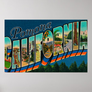 Pomona, Kalifornien - Stora Brev Scenes Poster