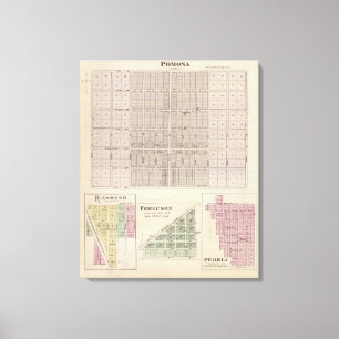 Pomona, Richmond, Ferguson och Peoria Canvastryck