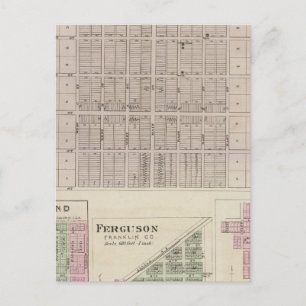 Pomona, Richmond, Ferguson och Peoria Vykort