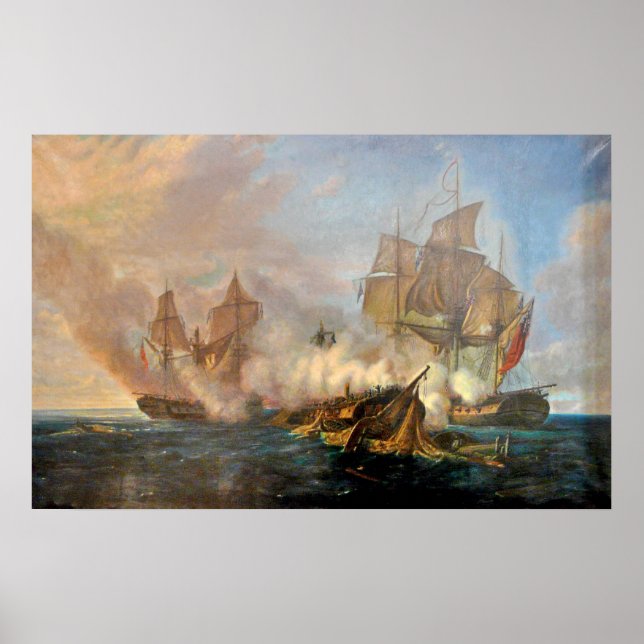 Pomone vs Alceste, Active och Unite Poster (Framsidan)