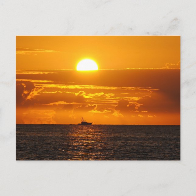 Pompano Beach Florida Vykort (Framsida)