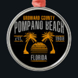 Pompano Beach Julgransprydnad Metall<br><div class="desc">Pompano Beach</div>