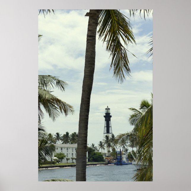 Pompano Lighthouse Poster (Framsidan)