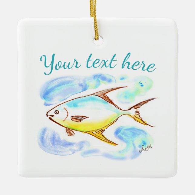 Pompano Ornament (Framsida)