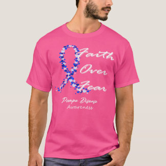 Pompe-sjukdomens medvetandegörande om rädsla för d t shirt