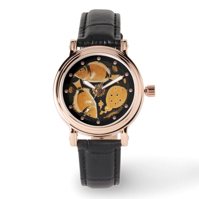 POMPEII-INSAMLING/FISK,OCEAN-HAVSLIVSCENE ARMBANDSUR (Framsida)