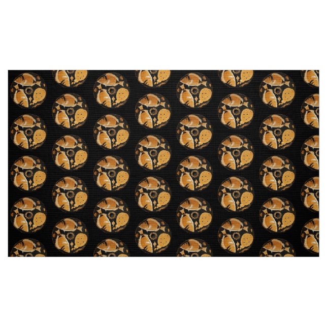 POMPEII-INSAMLING/FISK,OCEAN-HAVSLIVSCENE TYG (Fat Quarter)