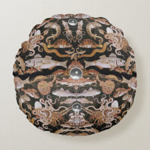 POMPEII-INSAMLING/OCEAN - SJÖFARTSSKENET Nautical Rund Kudde