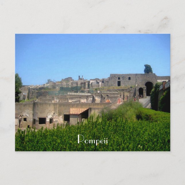 Pompeii Italien Vykort (Framsida)