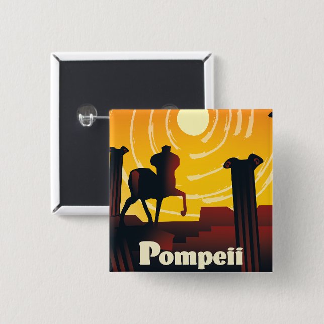 Pompeii Knapp (Framsida & baksida)