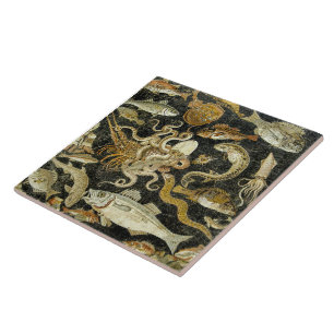 Pompeii Roman Marine Creatamic Tile Kakelplatta
