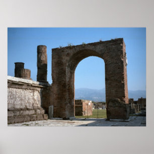 Pompeii romersk nyckel poster