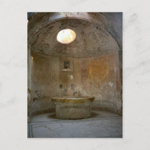 Pompeii romerskt badhus vykort