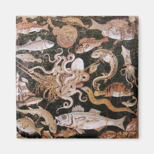 POMPEII SAMLING/HAV - HAVSLIVPLATS MAGNET