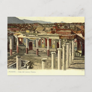 Pompeii, stadssyn vykort