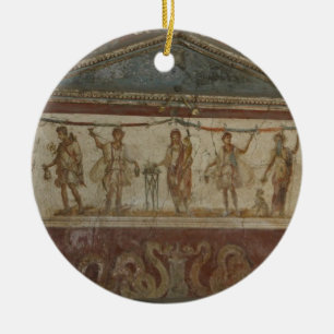 Pompeii uppskattar den beställnings- prydnaden julgransprydnad keramik
