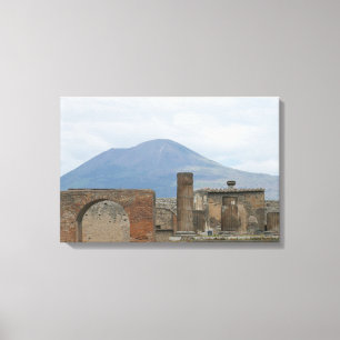 Pompeii-Vesuvius Canvastryck