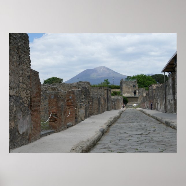Pompeii-Vesuvius Poster (Framsidan)