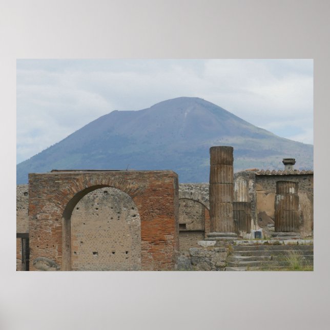 Pompeii-Vesuvius Poster (Framsidan)